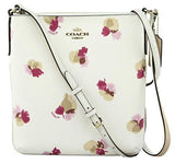 Field Flora Print Coated Canvas North South Crossbody Handbag Style F59848 Im Chalk Multi