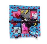 Betsey Johnson 9 Pack Fashion Rose Crew Gift Box, Assorted, 911