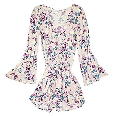 Wrap Romper 9925 Xxsmall 107 Blush