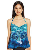 Maui Flyaway Tankini, Ikat Waterfall, 10