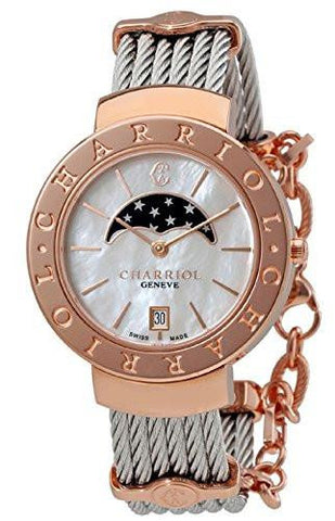 Charriol Cost35Cp560003 St Tropez Moonphase Watch