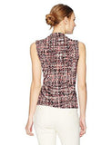 Printed Vneck Cami Porcelain Rosemulti L