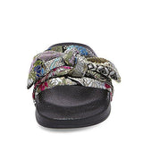 Silky Flat Sandal Floral Multi 9 M Us