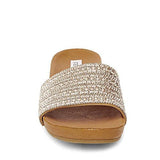 Dazzle Flat Sandal Rhinestone 8 M Us