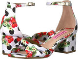 Ivee Heeled Sandal 6.5, Black/White