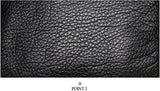 Black Backpack Washed Leather Punk Preppy Style Shoulder Bag School Bags Girls Travel Casual Waterproof Rivet Snowflake