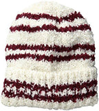 Eneration Slouchy Nubby Beanie Wine Berry One Size