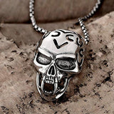 Hot Sale 925 Sterling Silver Jewelry Skull Pendant Necklace Send Male Friend Fine Fashion Gift Sales Promotion Yn023