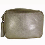 Kenneth Cole York Dover Street Crossbody Bag Light Gold