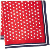 Stars And Stripes Square Neckerchief Red One Size
