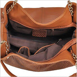 Fashion Brands Handbags Shoulder Bag Snake Pattern Genuine Leather Messenger Bag Luxury Tote Cowhide Paillette Ba021 Color Blue