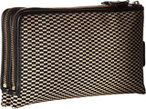 Exploded Rep Double Zip Wallet Milkblack Wallets