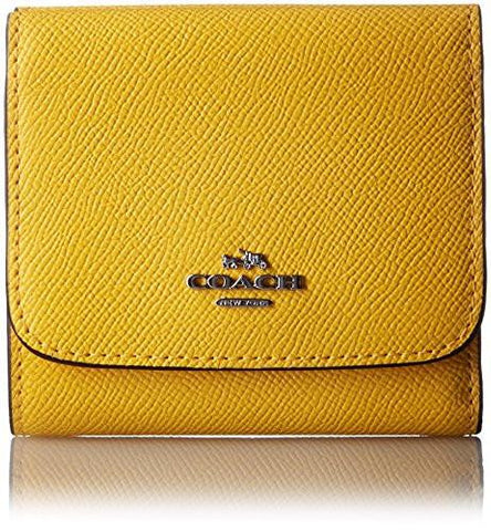 Crossgrain Leather Small Wallet Svyellow Wallets