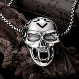 Hot Sale 925 Sterling Silver Jewelry Skull Pendant Necklace Send Male Friend Fine Fashion Gift Sales Promotion Yn023