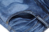 Vicvik Knee Casual Stylish Hip Hop Skinny Denim Ripped Boyfriend Jeans Xl