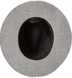 Speckled Denim Floppy Grey Hat One Size