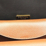 Prada Saffiano Leather Shoulder Bag Bicolor Bt0966
