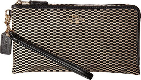 Exploded Rep Double Zip Wallet Milkblack Wallets